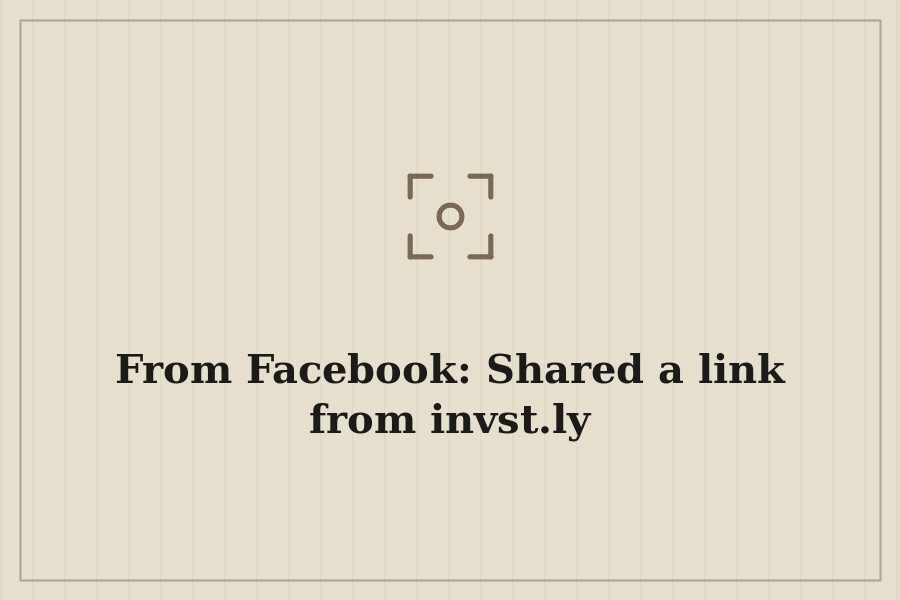 From Facebook: Shared a link from invst.ly — cover