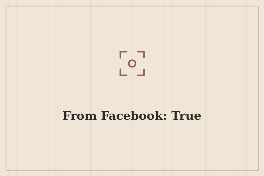 From Facebook: True — cover