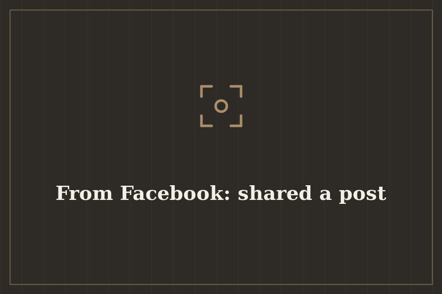 From Facebook: shared a post — cover