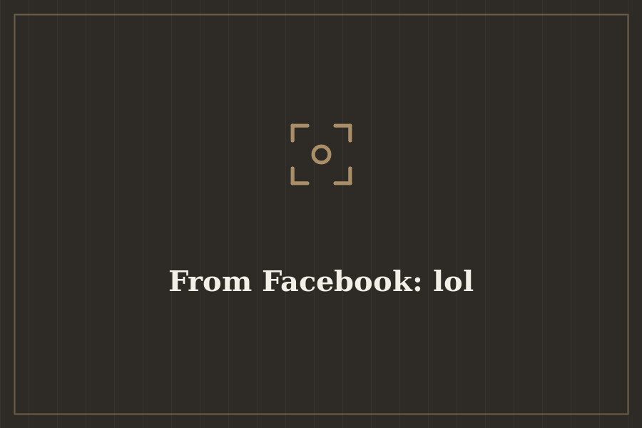 From Facebook: lol — cover