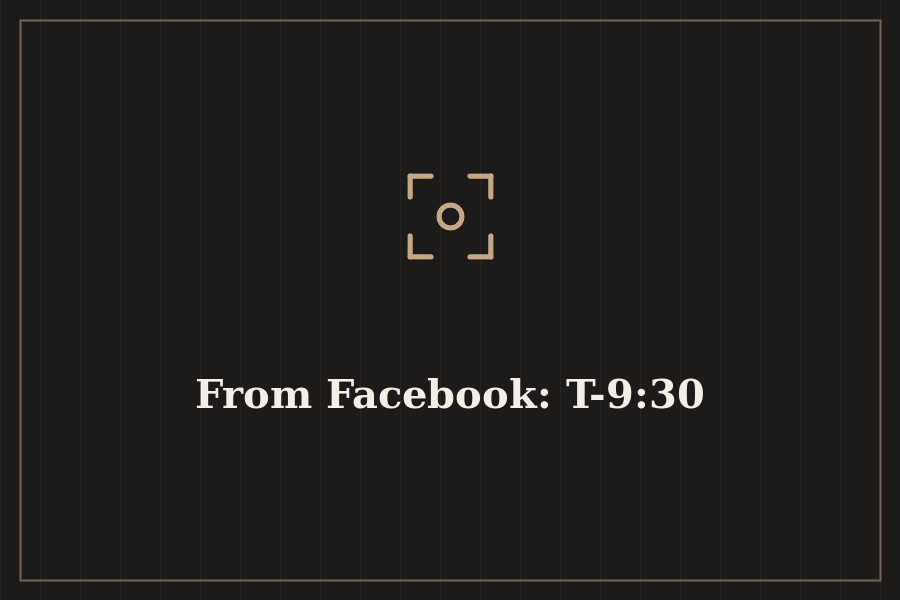 From Facebook: T 9:30 — cover