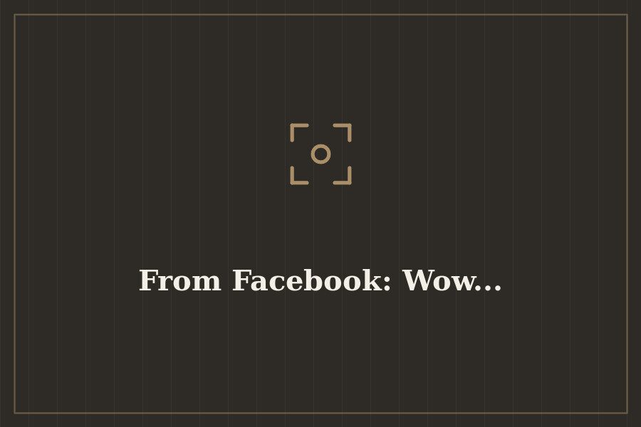 From Facebook: Wow... — cover
